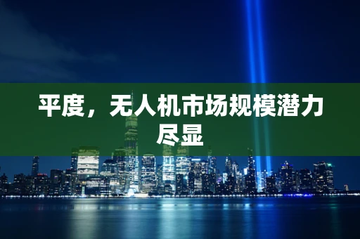 平度，无人机市场规模潜力尽显