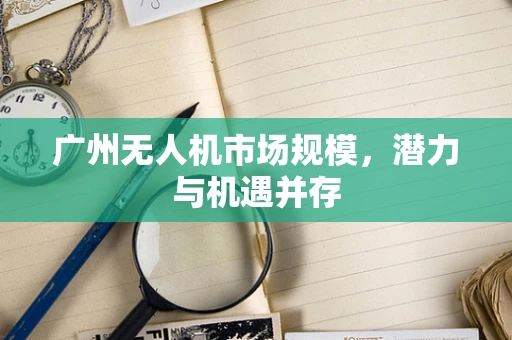 广州无人机市场规模，潜力与机遇并存