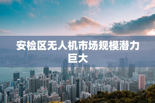 安检区无人机市场规模潜力巨大