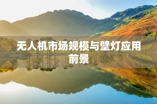 无人机市场规模与壁灯应用前景