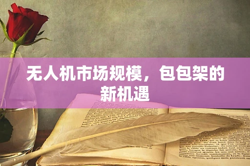 无人机市场规模，包包架的新机遇
