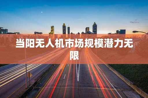当阳无人机市场规模潜力无限