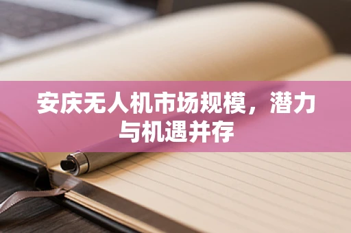 安庆无人机市场规模，潜力与机遇并存