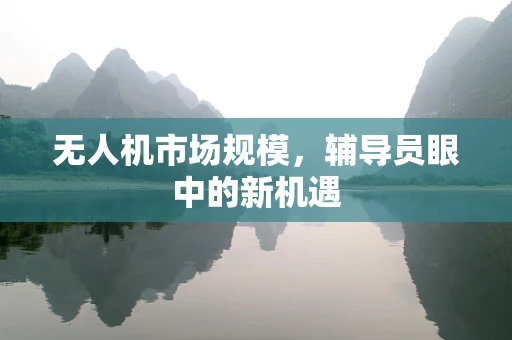 无人机市场规模，辅导员眼中的新机遇