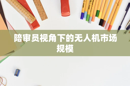 陪审员视角下的无人机市场规模