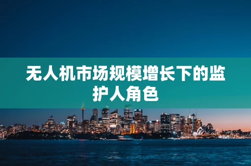 无人机市场规模增长下的监护人角色