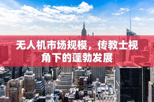 无人机市场规模，传教士视角下的蓬勃发展