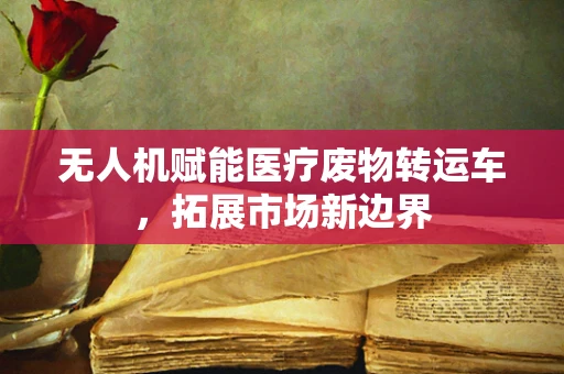 无人机赋能医疗废物转运车，拓展市场新边界
