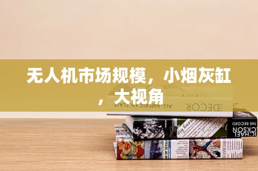无人机市场规模，小烟灰缸，大视角