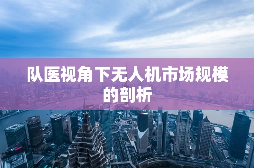 队医视角下无人机市场规模的剖析