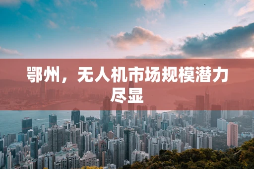 鄂州，无人机市场规模潜力尽显