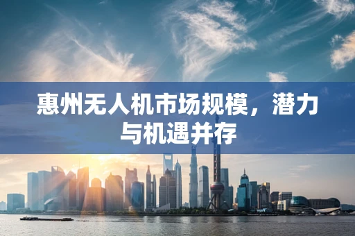 惠州无人机市场规模，潜力与机遇并存