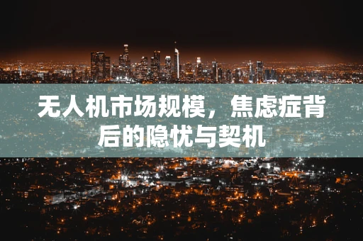 无人机市场规模，焦虑症背后的隐忧与契机