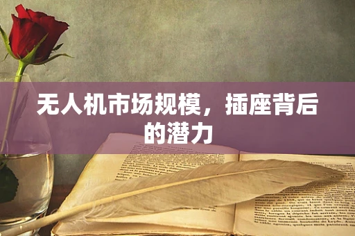 无人机市场规模，插座背后的潜力