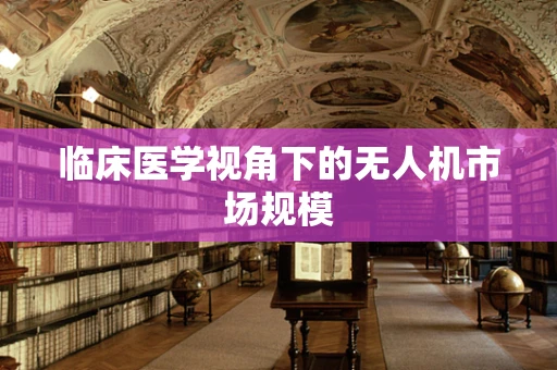 临床医学视角下的无人机市场规模