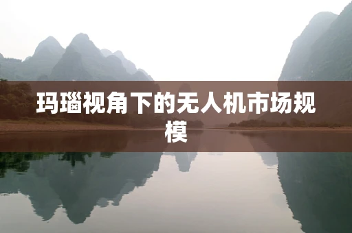 玛瑙视角下的无人机市场规模