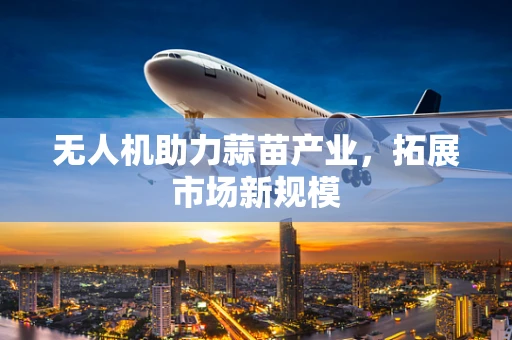 无人机助力蒜苗产业，拓展市场新规模