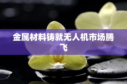 金属材料铸就无人机市场腾飞