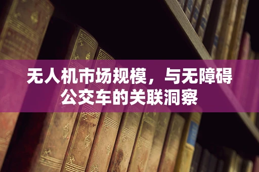 无人机市场规模，与无障碍公交车的关联洞察