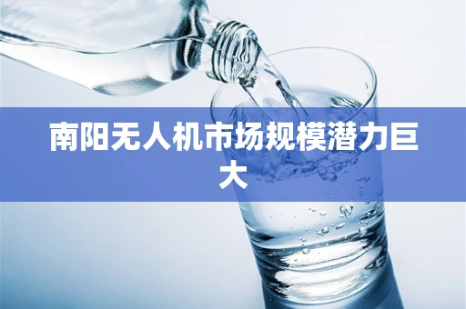 南阳无人机市场规模潜力巨大