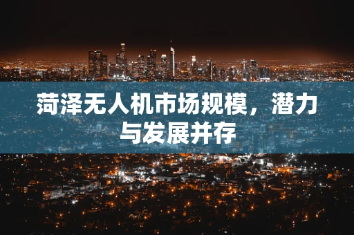 菏泽无人机市场规模，潜力与发展并存