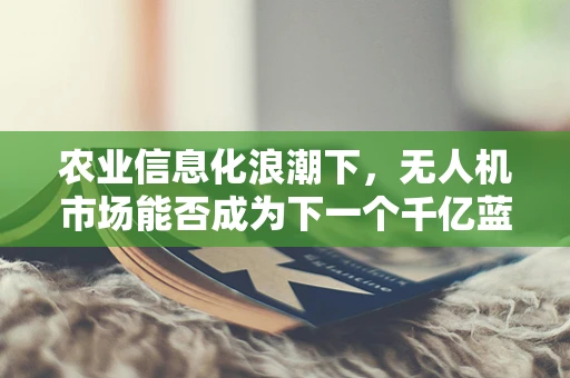 农业信息化浪潮下，无人机市场能否成为下一个千亿蓝海？