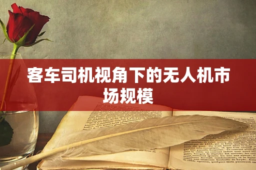 客车司机视角下的无人机市场规模