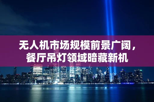 无人机市场规模前景广阔，餐厅吊灯领域暗藏新机