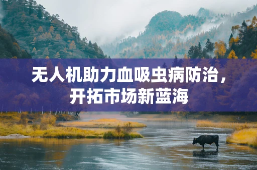 无人机助力血吸虫病防治，开拓市场新蓝海