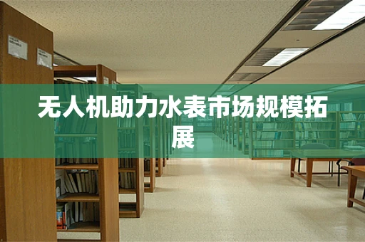 无人机助力水表市场规模拓展