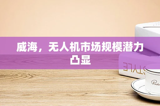 威海，无人机市场规模潜力凸显