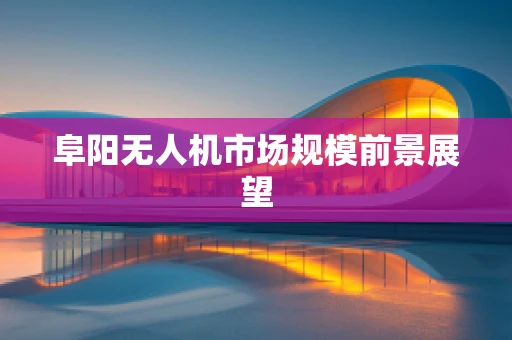 阜阳无人机市场规模前景展望