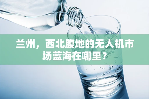 兰州，西北腹地的无人机市场蓝海在哪里？