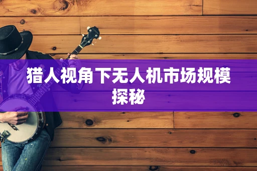 猎人视角下无人机市场规模探秘