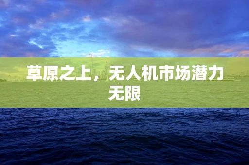 草原之上，无人机市场潜力无限