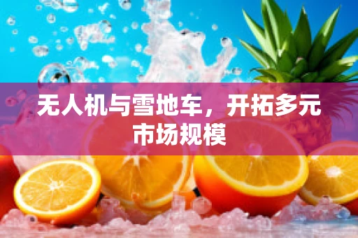 无人机与雪地车，开拓多元市场规模