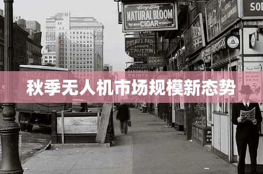 秋季无人机市场规模新态势