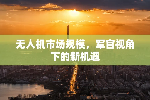 无人机市场规模，军官视角下的新机遇