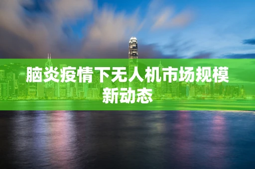脑炎疫情下无人机市场规模新动态