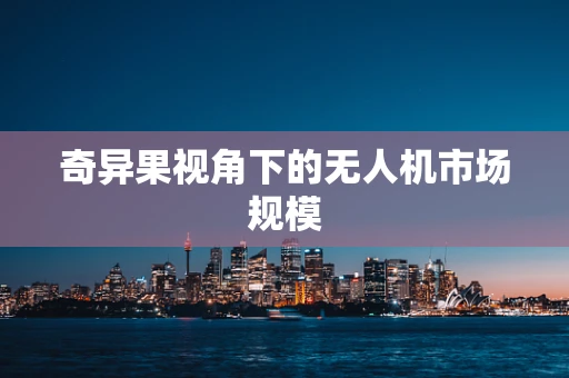 奇异果视角下的无人机市场规模