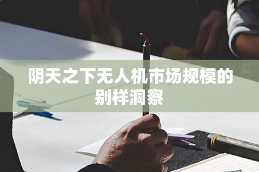 阴天之下无人机市场规模的别样洞察