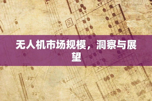 无人机市场规模，洞察与展望