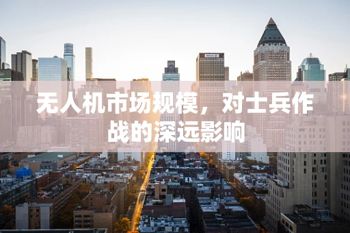 无人机市场规模，对士兵作战的深远影响