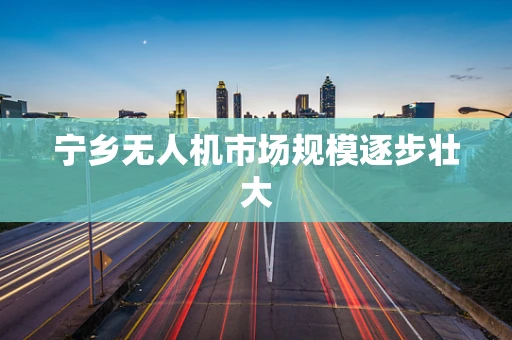 宁乡无人机市场规模逐步壮大