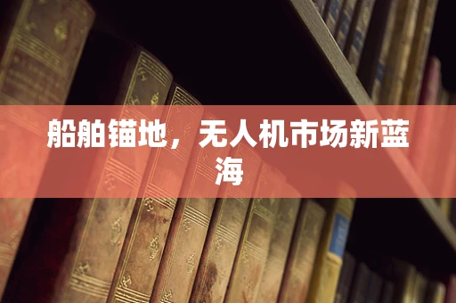 船舶锚地，无人机市场新蓝海
