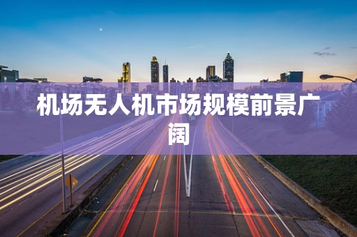 机场无人机市场规模前景广阔