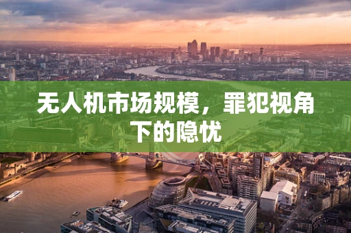 无人机市场规模，罪犯视角下的隐忧